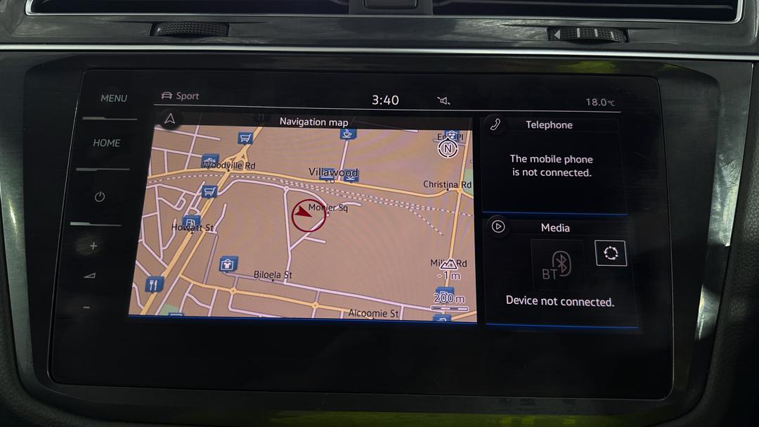 2018 Volkswagen Tiguan Allspace 162 Tsi Highline, Automatic, 148451 km, Infotainment System