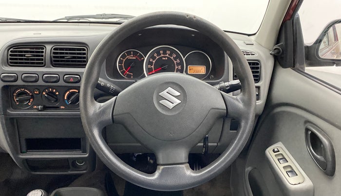 2014 Maruti Alto K10 VXI P, Petrol, Manual, 24,041 km, Steering Wheel Close Up