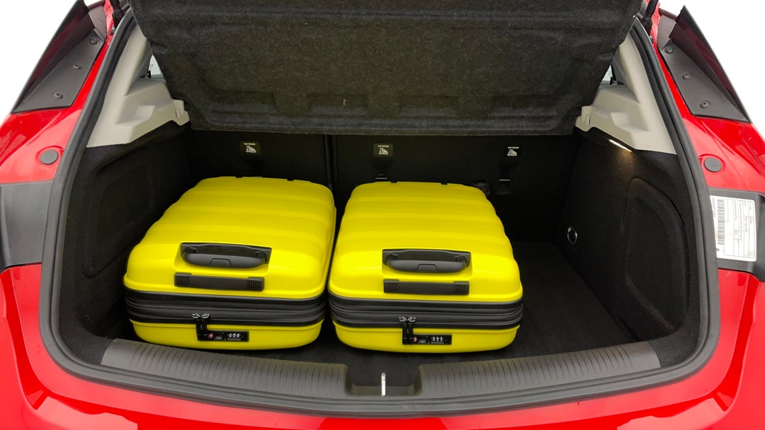 Boot Inside View with Luggage