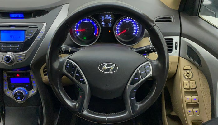 2014 Hyundai New Elantra 1.8 SX MT VTVT, Petrol, Manual, 21,460 km, Steering Wheel Close Up