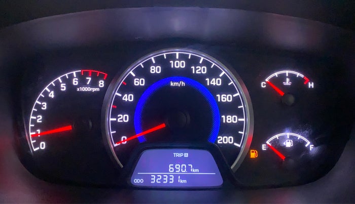 2018 Hyundai Grand i10 SPORTZ 1.2 KAPPA VTVT, Petrol, Manual, 32,331 km, Odometer Image