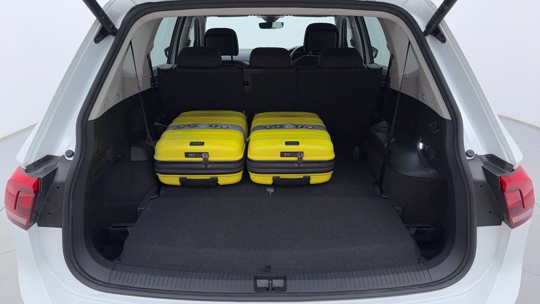 Boot Inside View with Luggage