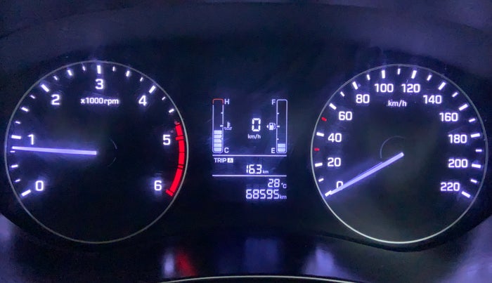 2017 Hyundai Elite i20 SPORTZ 1.4, Diesel, Manual, 73,375 km, Odometer View