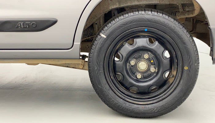 2014 Maruti Alto K10 VXI P, Petrol, Manual, 44,935 km, Left Rear Wheel