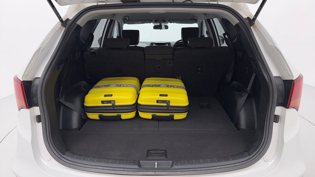 2016 Hyundai Santa Fe Active Crdi (4x4), Automatic, 233425 km, Boot Inside View with Luggage