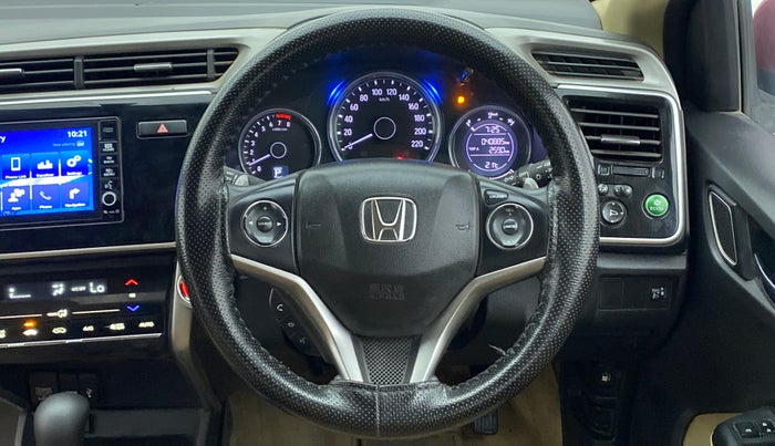 2019 Honda City V CVT, Petrol, Automatic, 41,158 km, Steering Wheel Close Up