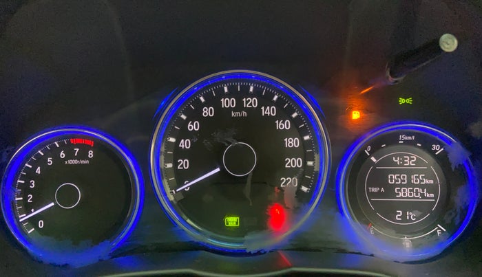 2014 Honda City V MT PETROL, Petrol, Manual, 59,346 km, Odometer View