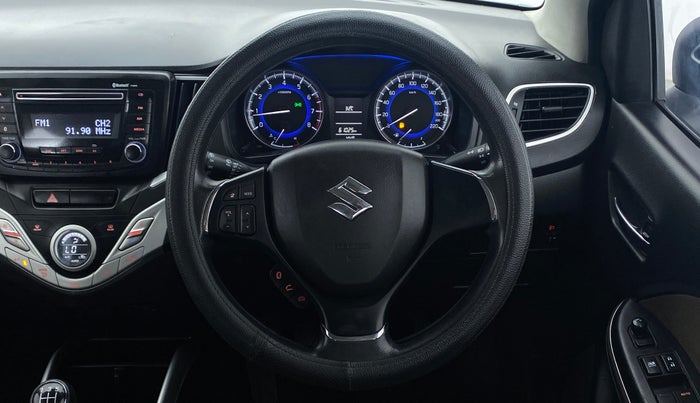 2015 Maruti Baleno DELTA 1.2 K12, Petrol, Manual, 61,060 km, Steering Wheel Close Up
