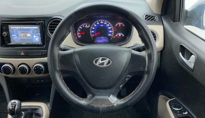2013 Hyundai Grand i10 SPORTZ 1.1 CRDI, Diesel, Manual, 81,071 km, Steering Wheel Close Up