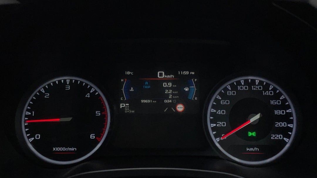 2021 Isuzu D-MAX Sx (4x4), Automatic, 99691 km, Odometer View