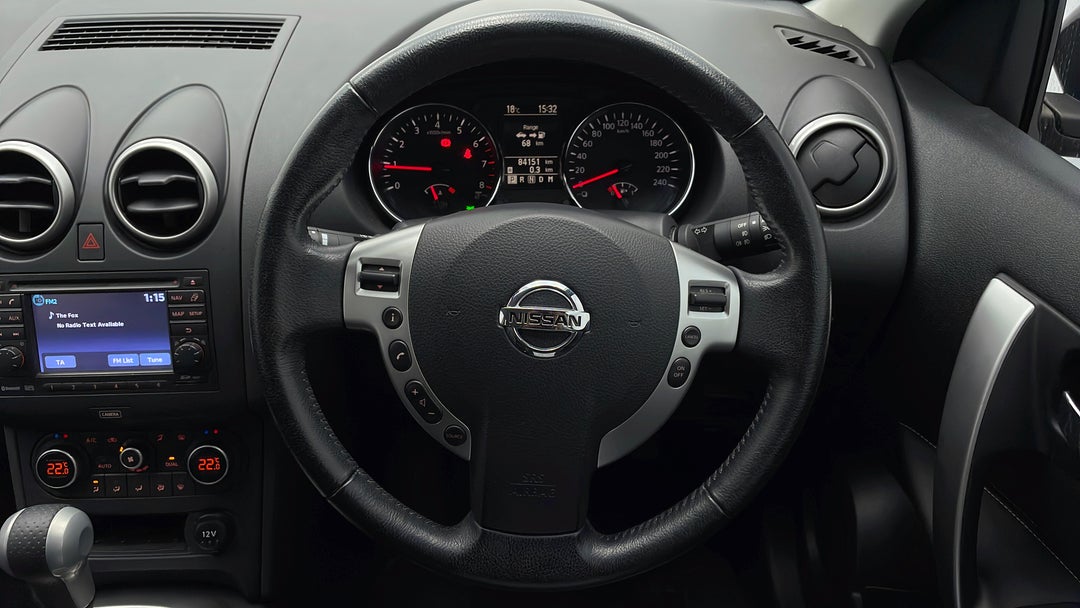 2012 Nissan Dualis +2 Ti (4x4), Automatic, 84151 km, Steering Wheel Close-up