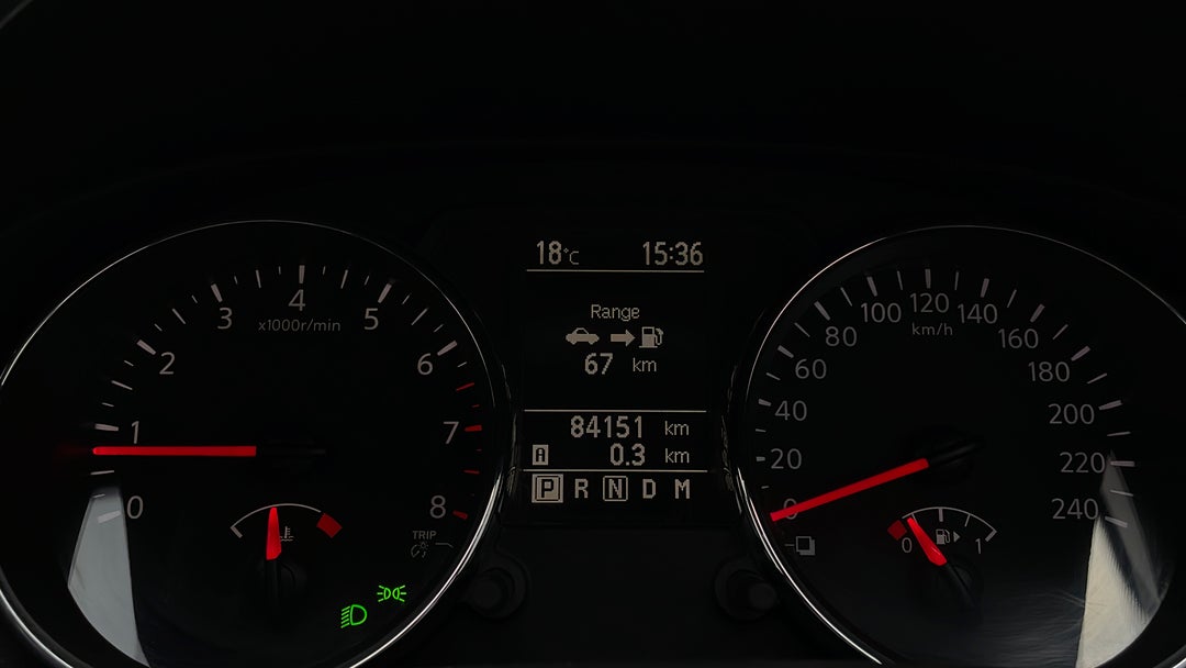 2012 Nissan Dualis +2 Ti (4x4), Automatic, 84151 km, Odometer View