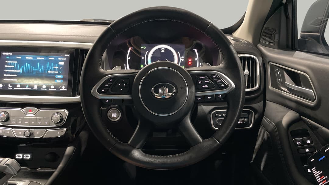 2023 GWM Ute Cannon Vanta (4x4), Automatic, 24433 km, Steering Wheel Close-up