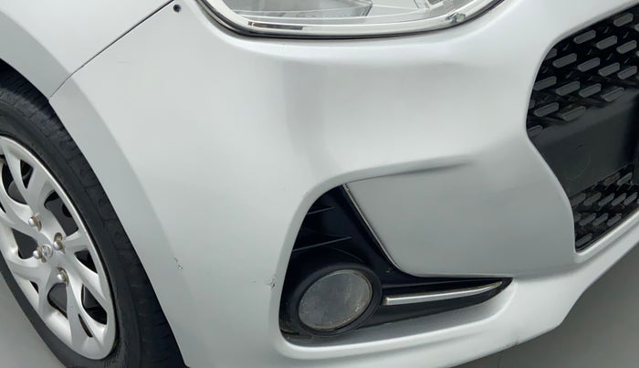 2017 Hyundai Grand i10 SPORTZ 1.2 KAPPA VTVT, Petrol, Manual, 92,995 km, Front bumper - Minor scratches