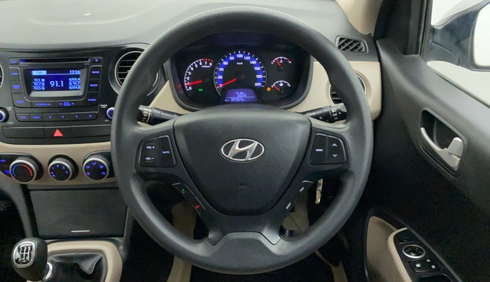2014 Hyundai Xcent S 1.2 OPT, Petrol, Manual, 32,364 km, Steering Wheel Close Up