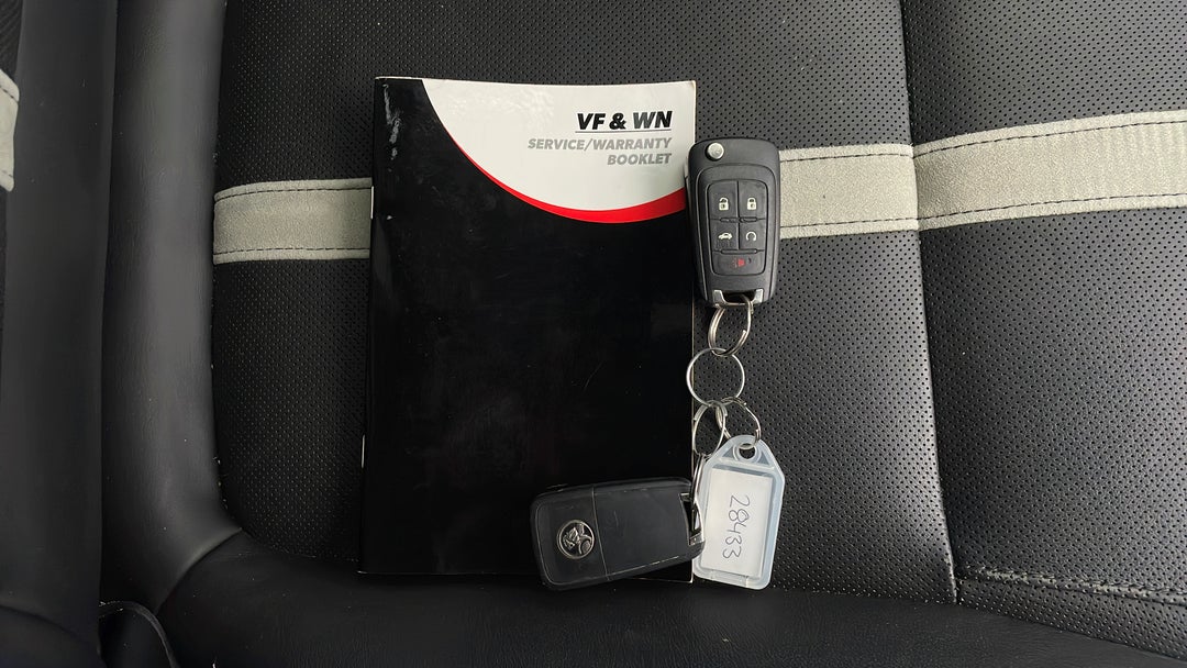 2016 Holden Calais Calais, Automatic, 105490 km, Key Close-up