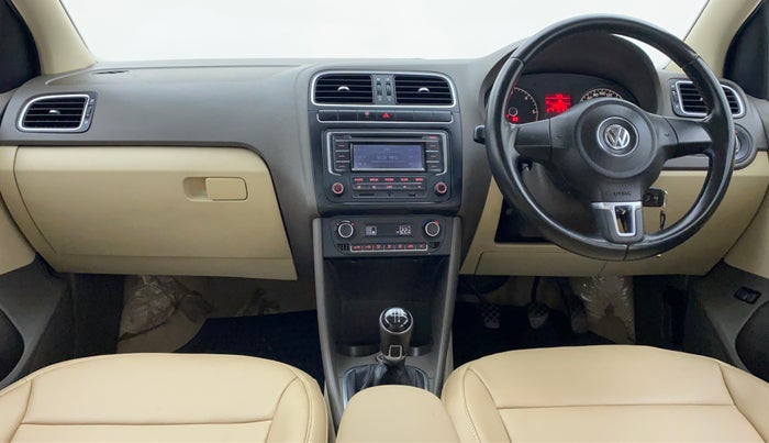2013 Volkswagen Vento HIGHLINE DIESEL, Diesel, Manual, 1,44,408 km, Dashboard View