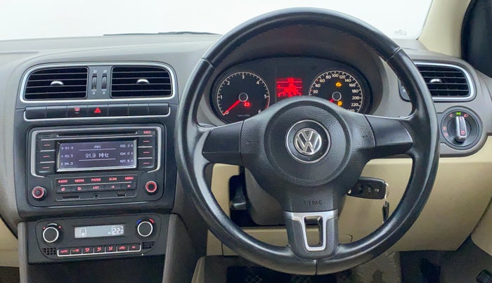 2013 Volkswagen Vento HIGHLINE DIESEL, Diesel, Manual, 1,44,408 km, Steering Wheel Close-up