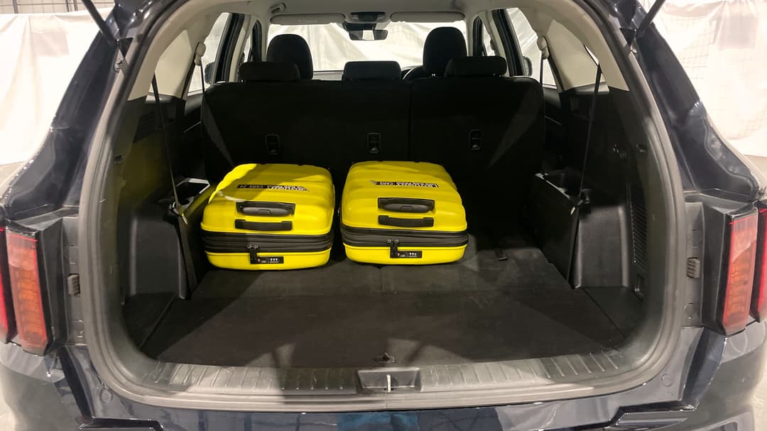 2023 Kia Sorento S 7 Seat, Automatic, 65693 km, Boot Inside View with Luggage
