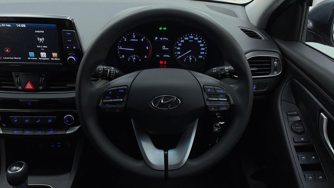 Steering Wheel Close-up