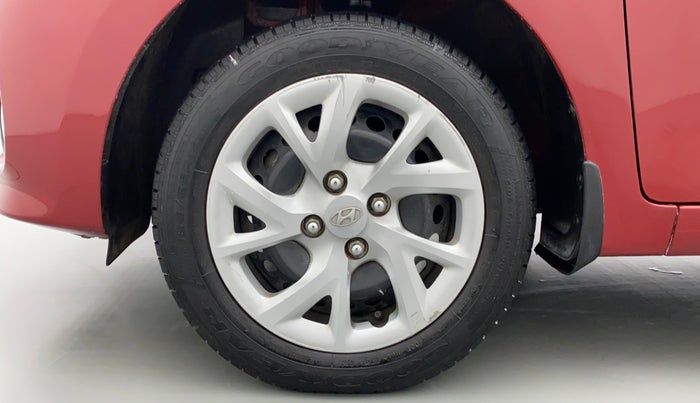 2017 Hyundai Grand i10 MAGNA 1.2 KAPPA VTVT, Petrol, Manual, 15,221 km, Left Front Wheel