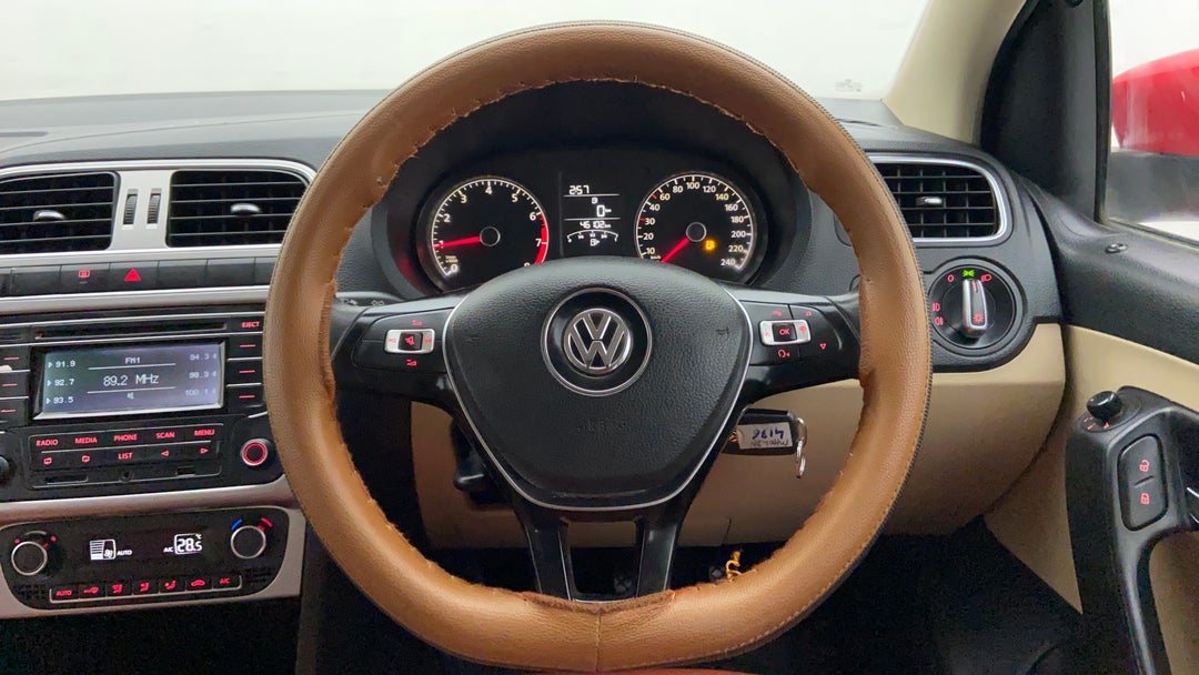Steering Wheel Close Up