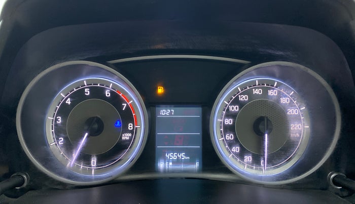 2019 Maruti Dzire VXI, Petrol, Manual, 45,736 km, Odometer Image