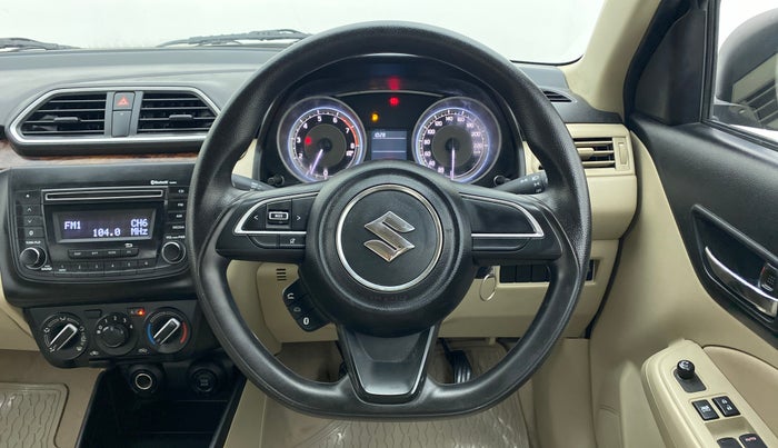 2019 Maruti Dzire VXI, Petrol, Manual, 45,736 km, Steering Wheel Close Up