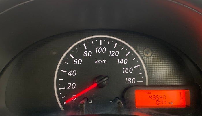 2011 Nissan Micra XE PETROL, Petrol, Manual, 43,588 km, Odometer Image