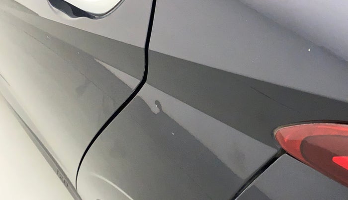 2021 Hyundai NEW I20 ASTA (O) 1.0 TURBO GDI DCT, Petrol, Automatic, 20,339 km, Left quarter panel - Slightly dented