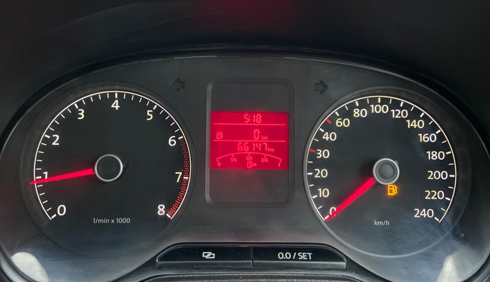 2014 Volkswagen Polo HIGHLINE1.2L PETROL, Petrol, Manual, 66,443 km, Odometer Image