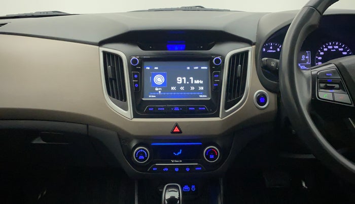 2017 Hyundai Creta SX PLUS AT 1.6 PETROL, Petrol, Automatic, 1,00,505 km, Air Conditioner