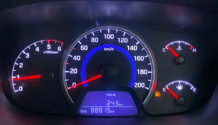 2015 Hyundai Grand i10 SPORTZ 1.1 CRDI, Diesel, Manual, 88,815 km, Odometer Image