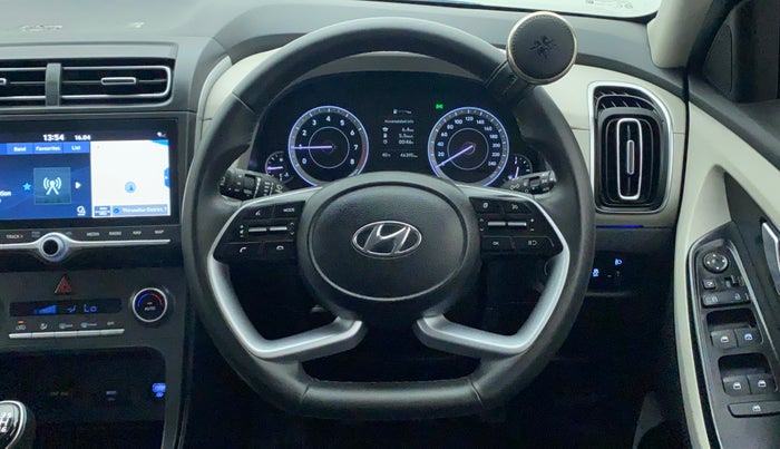 2020 Hyundai Creta SX 1.5 PETROL, Petrol, Manual, 46,395 km, Steering Wheel Close Up