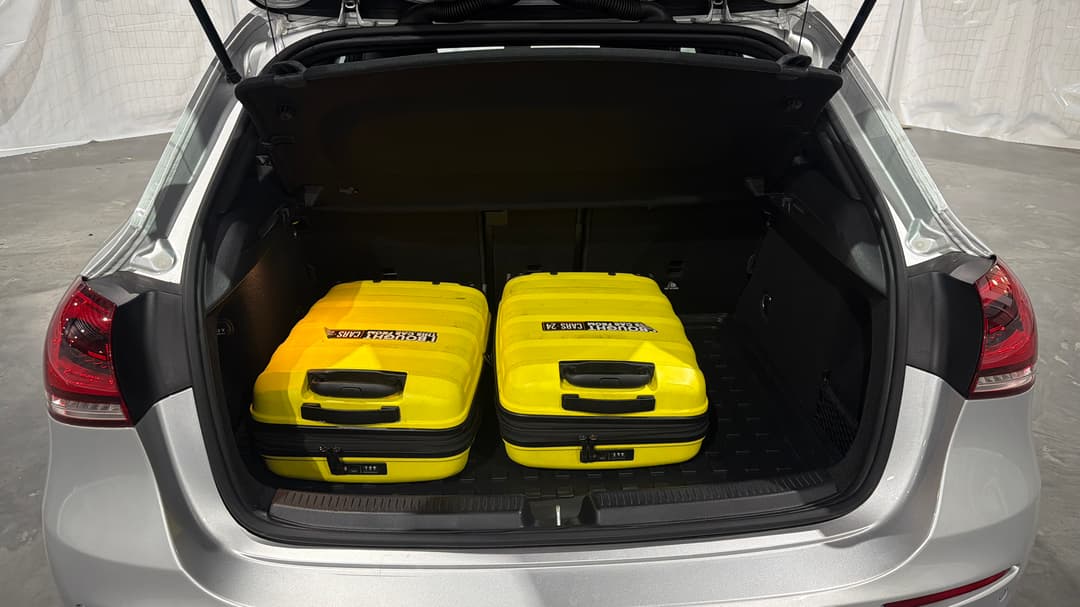 2018 Mercedes-benz A200 A200, Automatic, 52830 km, Boot Inside View with Luggage
