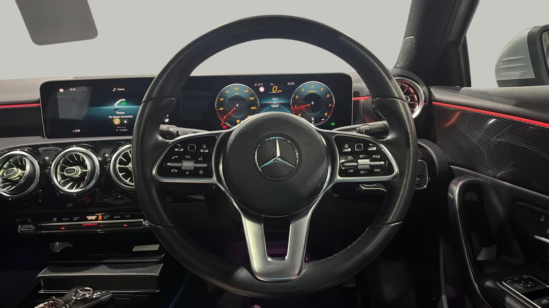 2018 Mercedes-benz A200 A200, Automatic, 52830 km, Steering Wheel Close-up