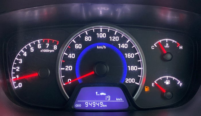 2016 Hyundai Grand i10 SPORTZ 1.2 KAPPA VTVT, Petrol, Manual, 94,949 km, Odometer Image