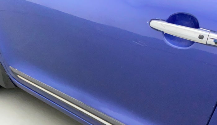 2016 Maruti Baleno ZETA CVT PETROL 1.2, Petrol, Automatic, 1,10,629 km, Front passenger door - Minor scratches