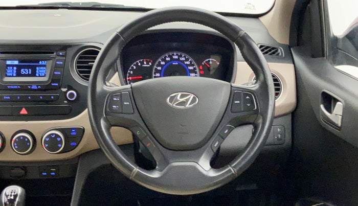 2015 Hyundai Grand i10 ASTA 1.1 (O) CRDI, Diesel, Manual, 77,389 km, Steering Wheel