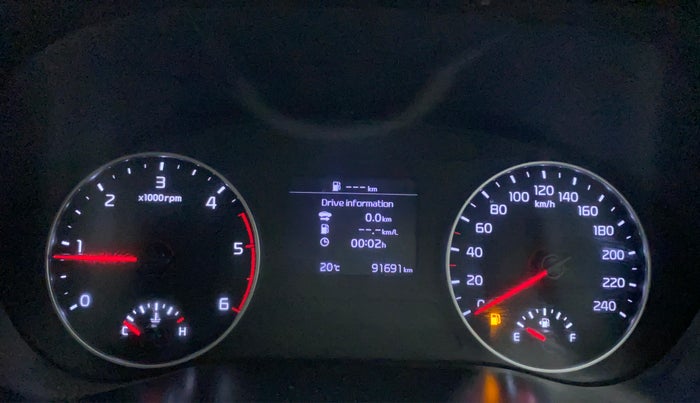 2020 KIA SELTOS HTX 1.5 DIESEL, Diesel, Manual, 91,690 km, Odometer Image