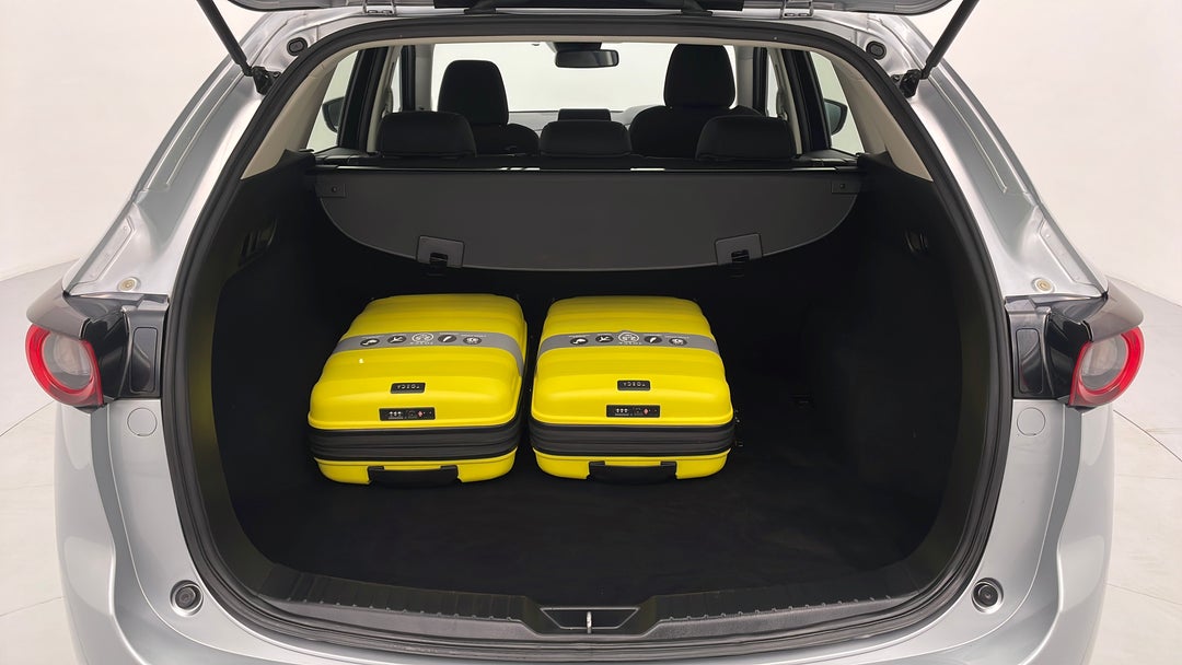 Boot Inside View with Luggage