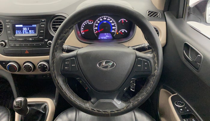 2018 Hyundai Grand i10 MAGNA 1.2 VTVT, Petrol, Manual, 46,944 km, Steering Wheel Close Up
