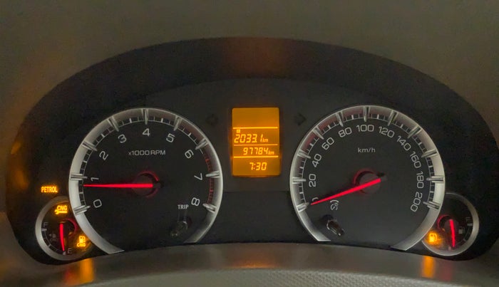 2016 Maruti Ertiga VXI CNG, CNG, Manual, 97,999 km, Odometer Image