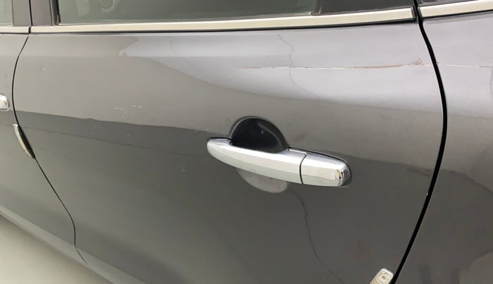 2017 Maruti Baleno ZETA CVT PETROL 1.2, Petrol, Automatic, 69,002 km, Rear left door - Slightly dented