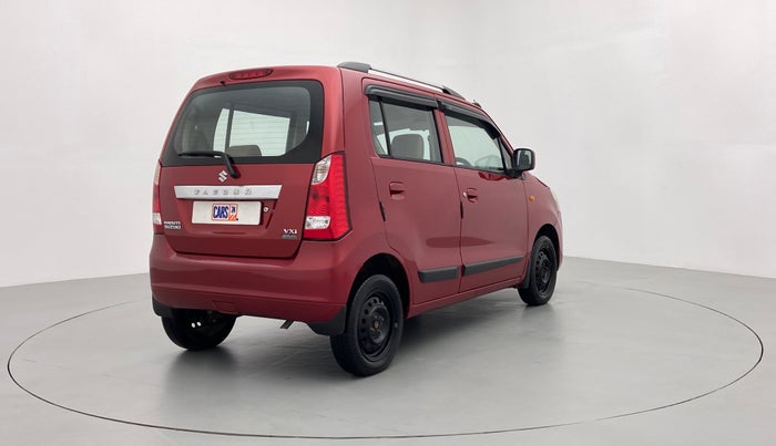 2017 Maruti Wagon R 1.0 VXI AMT, Petrol, Automatic, 44,166 km, Right Back Diagonal
