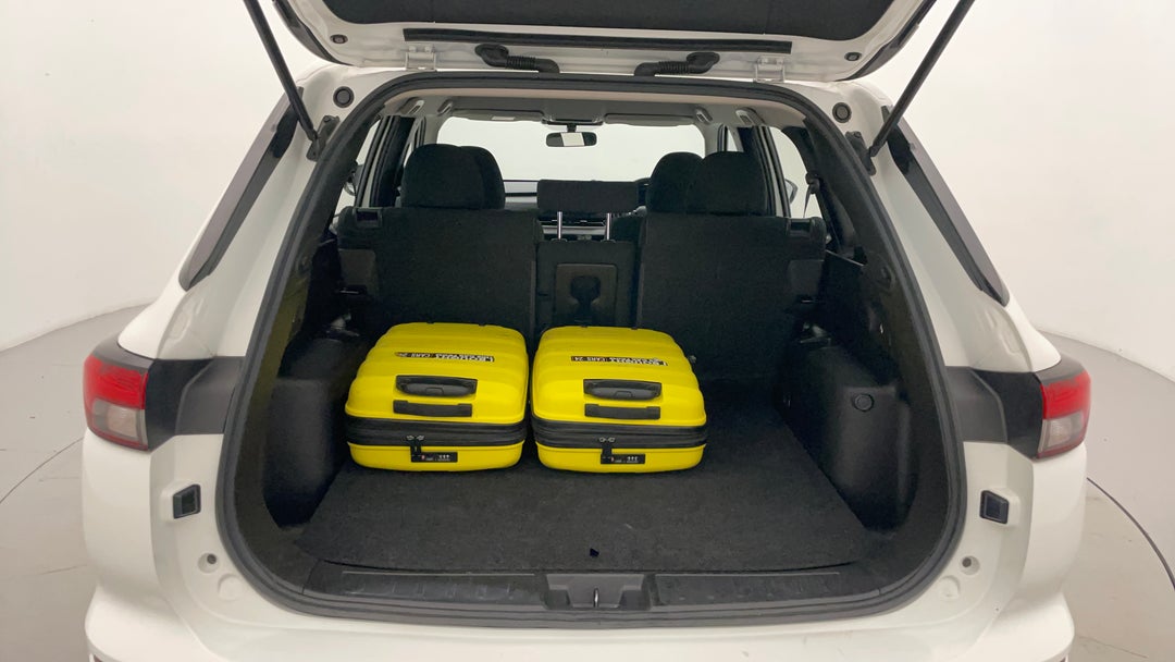 Boot Inside View with Luggage