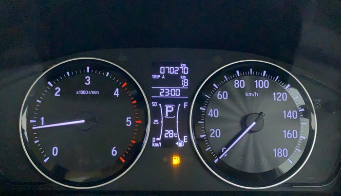 2018 Honda Amaze 1.5 V CVT I-DTEC, Diesel, Automatic, 70,369 km, Odometer Image