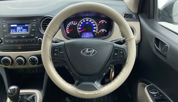 2018 Hyundai Grand i10 MAGNA 1.2 VTVT, Petrol, Manual, 41,853 km, Steering Wheel Close Up