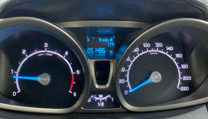 2017 Ford Ecosport 1.5TITANIUM TDCI, Diesel, Manual, 52,189 km, Odometer Image