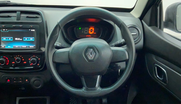 2019 Renault Kwid RXT Opt, Petrol, Manual, 6,054 km, Steering Wheel Close Up